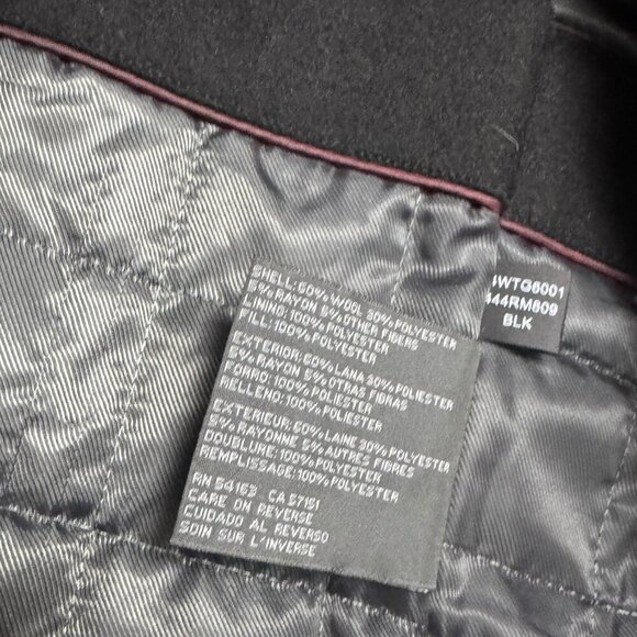 Kenneth Cole Reaction WOOL Designer Winter Business Casual Peacoat Womens Medium - Picture 7 of 7